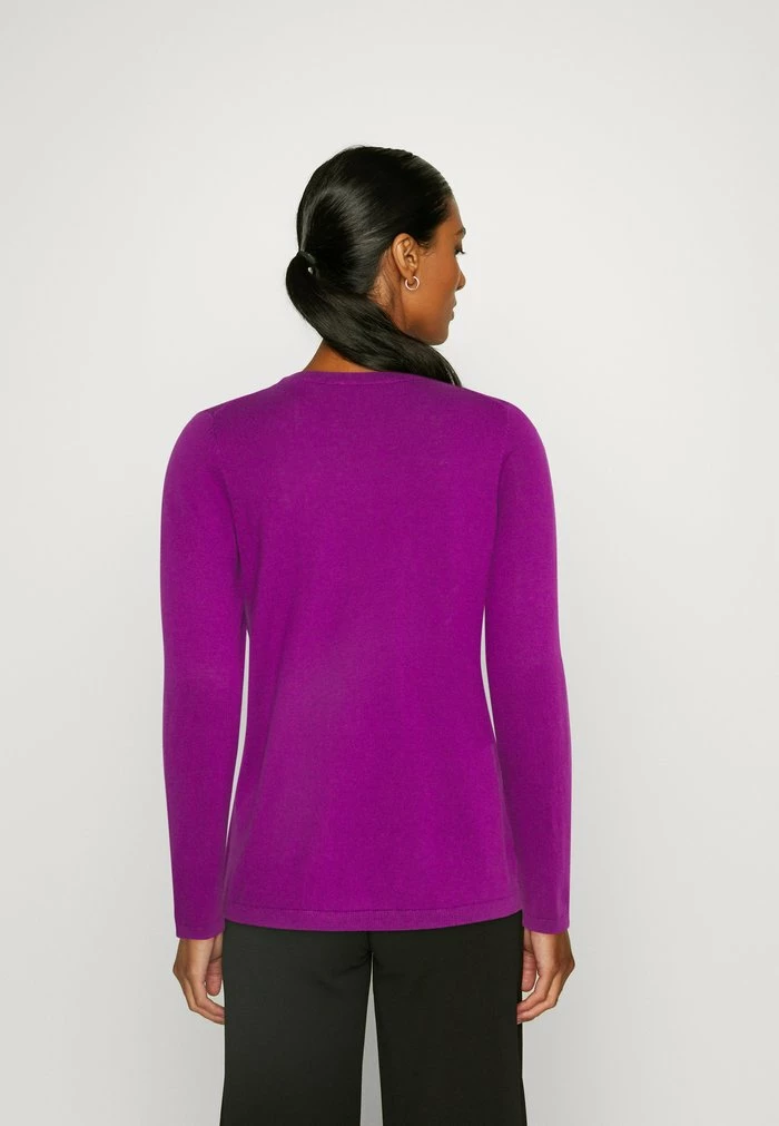 Edc By Esprit C NECK - Jumper - Violet 3 Edc By Esprit C NECK - Jumper - Violet - Image 3