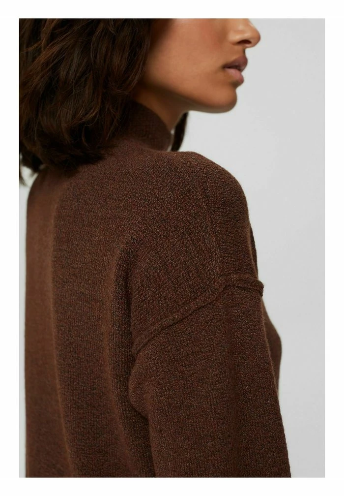 Edc By Esprit Jumper Dress - Brown 8 Edc By Esprit Jumper Dress - Brown - Image 8
