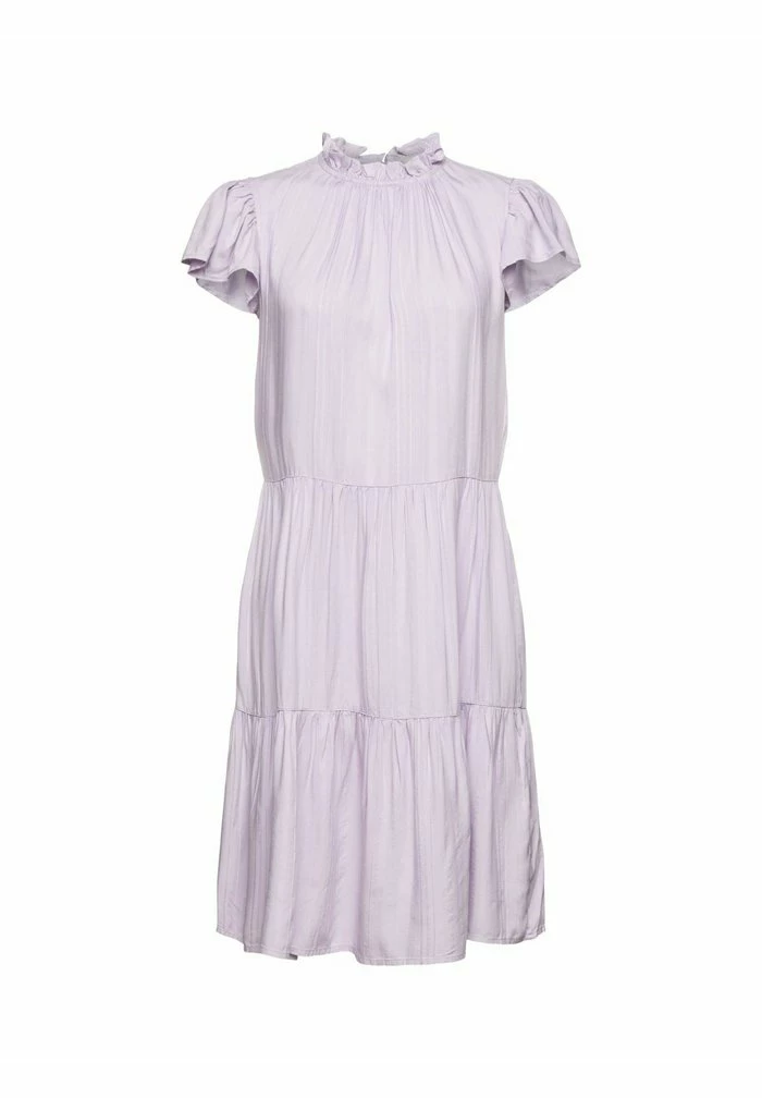Edc By Esprit RÜSCHEN-KRAGEN, LENZING™ ECOVERO™ - Day Dress - Lavender 6 Edc By Esprit RÜSCHEN-KRAGEN, LENZING™ ECOVERO™ - Day Dress - Lavender - Image 6