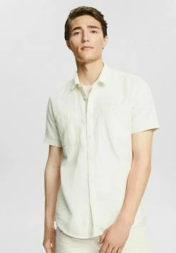 Edc By Esprit KURZÄRMELIGES - Shirt - Off White