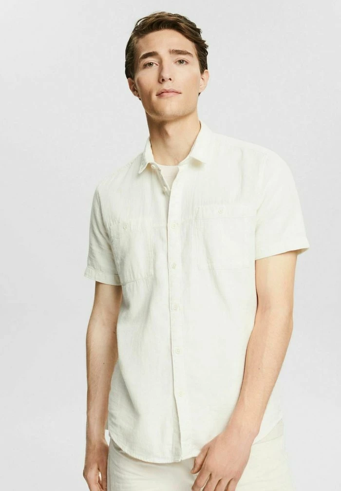 Edc By Esprit KURZÄRMELIGES - Shirt - Off White 1 Edc By Esprit KURZÄRMELIGES - Shirt - Off White