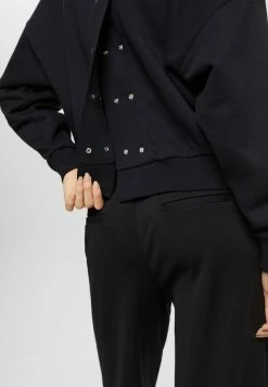 Edc By Esprit SNAP BUTTONS - Sweatshirt - Black -edc by Esprit Shop d32acbce99764a7eb585fc3181643bda