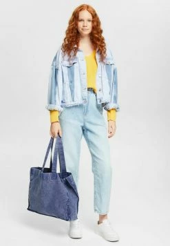 Edc By Esprit MIT V-AUSSCHNITT - Jumper - Yellow -edc by Esprit Shop d35f1a6653b3421dbfbd77bd21e7adf9