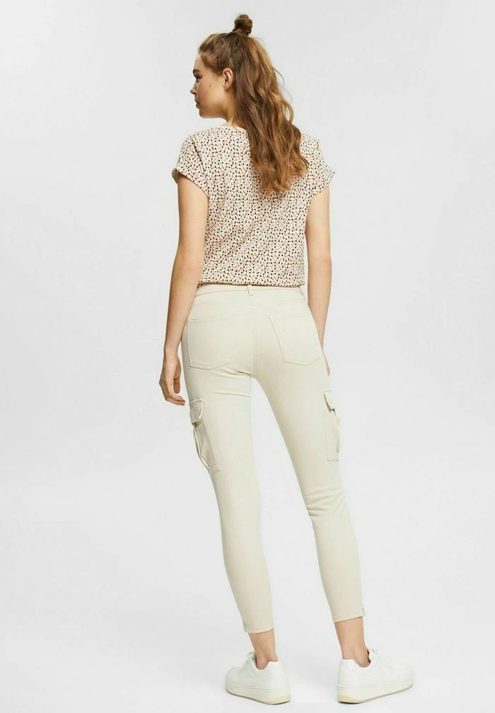 Edc By Esprit IM CARGO LOOK - Cargo Trousers - Sand 3 Edc By Esprit IM CARGO LOOK - Cargo Trousers - Sand - Image 3