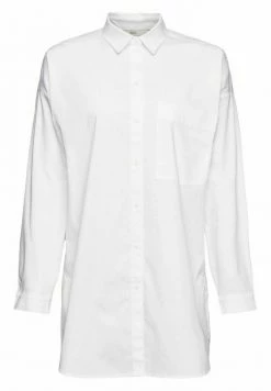 Edc By Esprit OVERSIZE - Button-down Blouse - White 10 Edc By Esprit OVERSIZE - Button-down Blouse - White -edc by Esprit Shop d470223263bc4467a8947c6893eab448