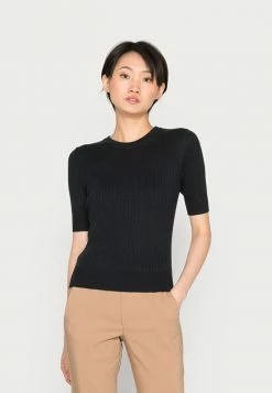 Edc By Esprit SHORT SLEEVE - Basic T-shirt - Black