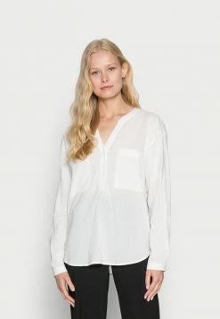 Edc By Esprit HENLEY BLOUSE - Blouse - Off White