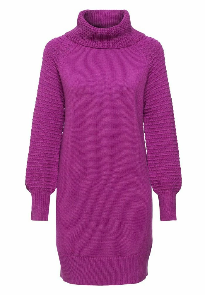 Edc By Esprit WIDE NECK DRESS - Jumper Dress - Violet 6 Edc By Esprit WIDE NECK DRESS - Jumper Dress - Violet - Image 6