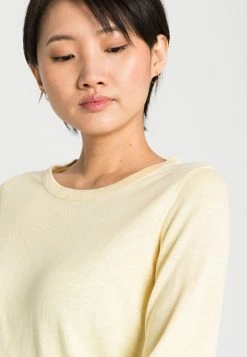 Edc By Esprit COO SWEATER - Jumper - Pastel Yellow -edc by Esprit Shop d5d9329e893041199b191b0092a48a79