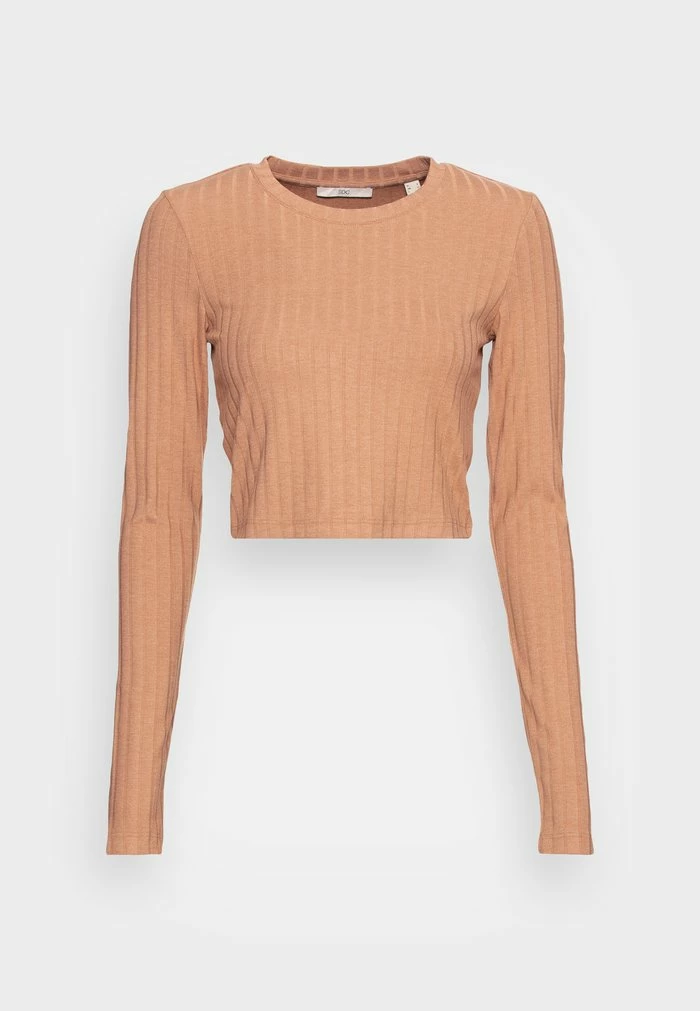 Edc By Esprit Long Sleeved Top - Light Taupe 4 Edc By Esprit Long Sleeved Top - Light Taupe - Image 4