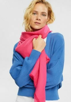 Edc By Esprit Scarf - Pink Fuchsia