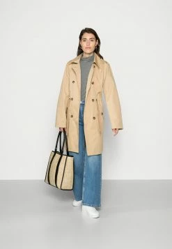 Edc By Esprit CAR COAT - Trenchcoat - Beige 6 Edc By Esprit CAR COAT - Trenchcoat - Beige -edc by Esprit Shop d67a60d87d4f4820aecf330d9c3ec39a