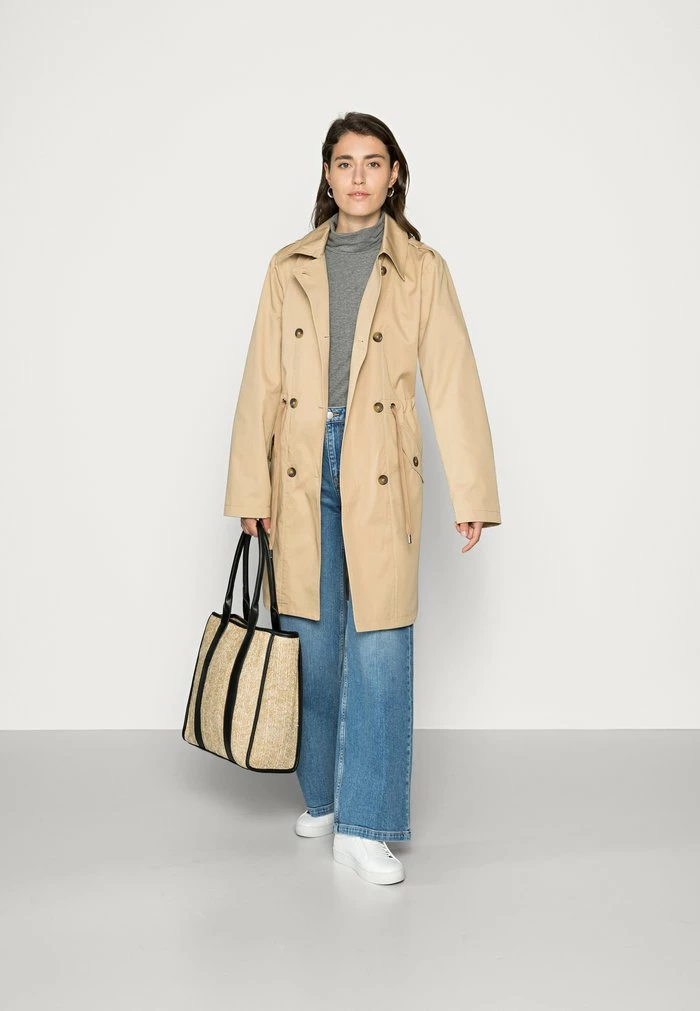 Edc By Esprit CAR COAT - Trenchcoat - Beige 2 Edc By Esprit CAR COAT - Trenchcoat - Beige - Image 2