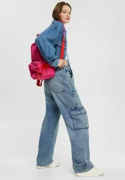 Edc By Esprit MIT HANFANTEIL - Straight Leg Jeans - Blue Medium Wash -edc by Esprit Shop d6a1651a99d7412f925644d6fb8b1b7d