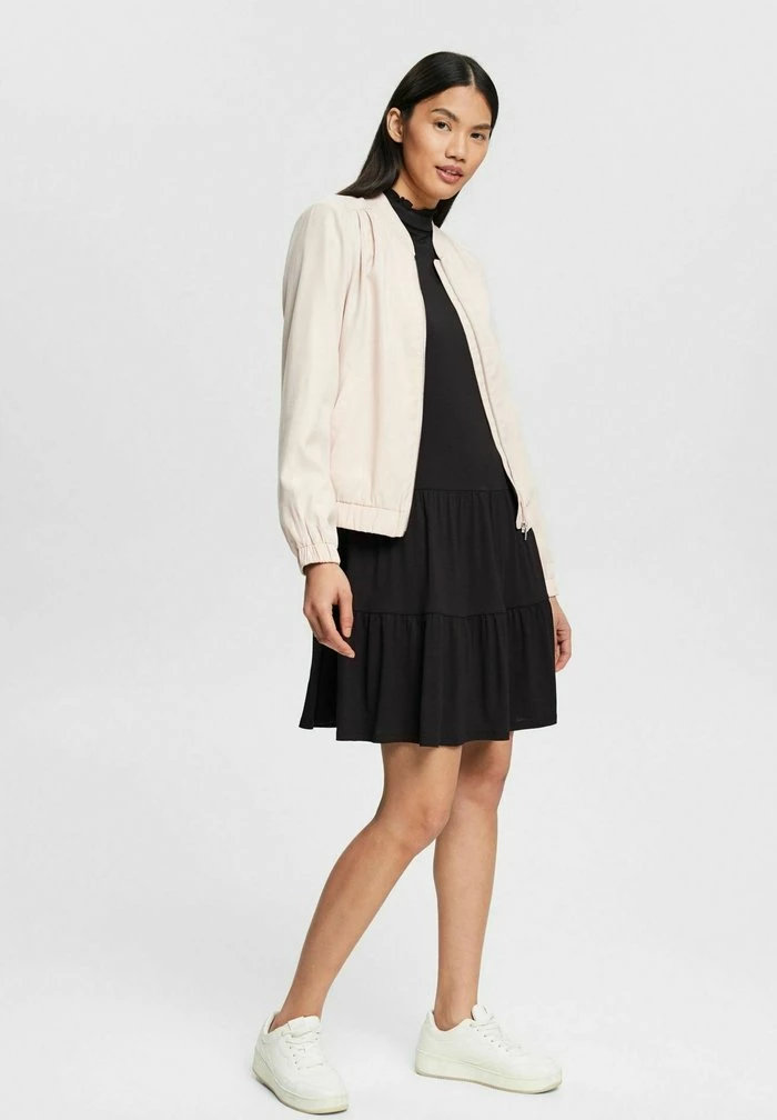 Edc By Esprit UNGEFÜTTERTE - Bomber Jacket - Dusty Nude 2 Edc By Esprit UNGEFÜTTERTE - Bomber Jacket - Dusty Nude - Image 2