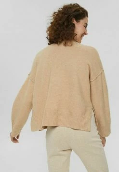 Edc By Esprit SWEATER - Jumper - Beige -edc by Esprit Shop d7e42a4397c844f6846334bd82b4acf6