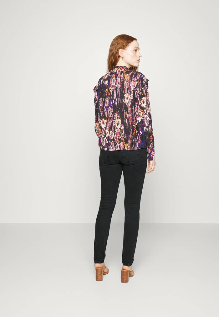 Edc By Esprit MEDIUM RISE HIGH STRETCH - Slim Fit Jeans - Black Dark 3 Edc By Esprit MEDIUM RISE HIGH STRETCH - Slim Fit Jeans - Black Dark - Image 3