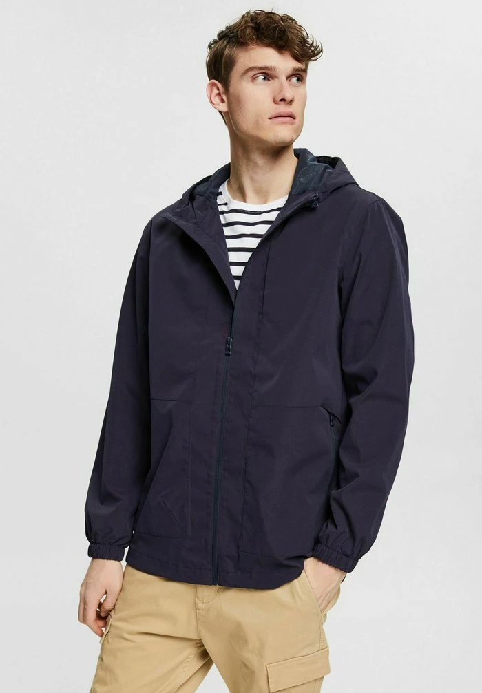 Edc By Esprit RECYCELT - Outdoor Jacket - Navy 4 Edc By Esprit RECYCELT - Outdoor Jacket - Navy - Image 4