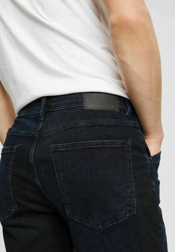 Edc By Esprit Denim Shorts - Blue Black 4 Edc By Esprit Denim Shorts - Blue Black - Image 4