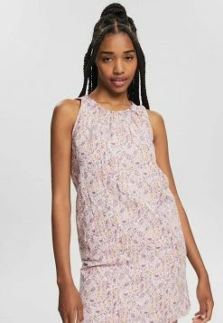 Edc By Esprit GEMUSTERTES MINI - Day Dress - Lilac