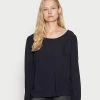 Edc By Esprit EASY BLOUSE SOLID - Blouse - Navy