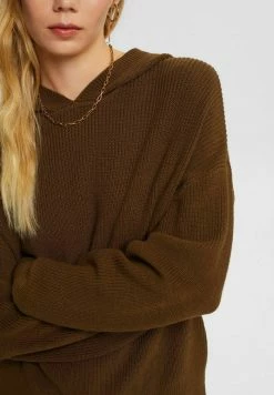 Edc By Esprit SOFT TOUCH HOODED - Jumper - Khaki Green 10 Edc By Esprit SOFT TOUCH HOODED - Jumper - Khaki Green -edc by Esprit Shop d94486b72d0047e89976e83708773ca1