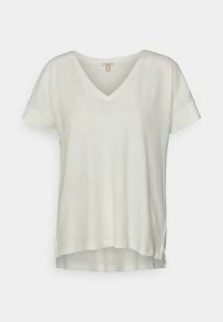 Edc By Esprit BLEND - Basic T-shirt - Off White