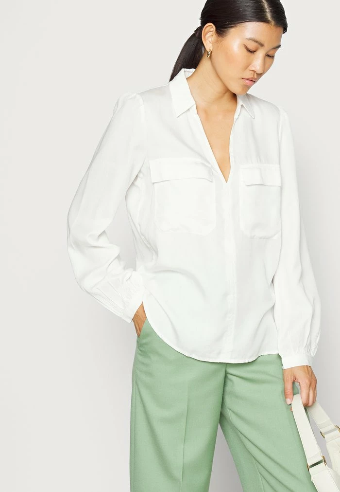 Edc By Esprit Blouse - Off White 4 Edc By Esprit Blouse - Off White - Image 4