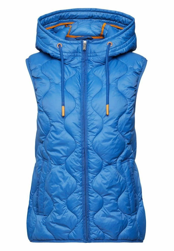 Edc By Esprit Waistcoat - Blue 5 Edc By Esprit Waistcoat - Blue - Image 5