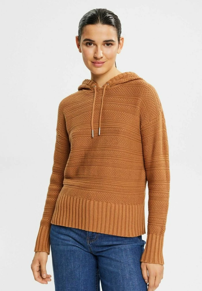 Edc By Esprit Hoodie - Light Taupe 1 Edc By Esprit Hoodie - Light Taupe