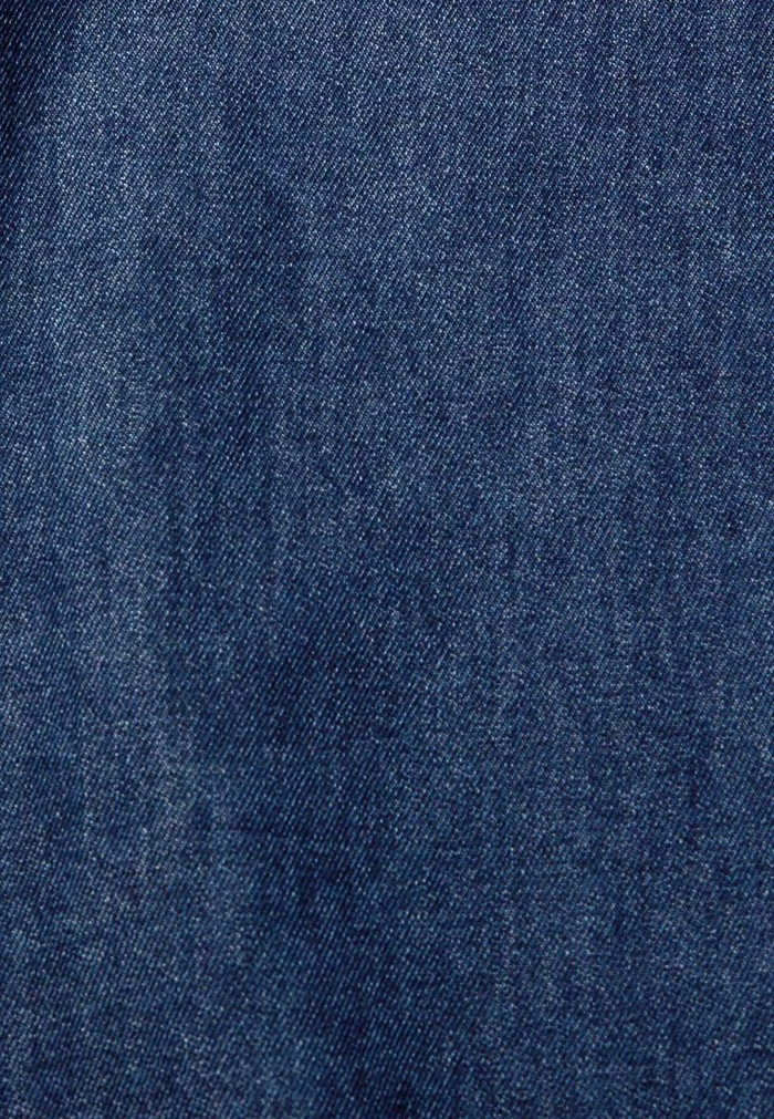 Edc By Esprit Shirt - Blue Dark Washed 7 Edc By Esprit Shirt - Blue Dark Washed - Image 7