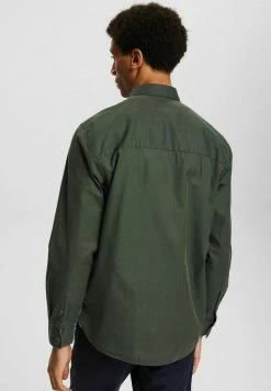 Edc By Esprit Shirt - Khaki Green 9 Edc By Esprit Shirt - Khaki Green -edc by Esprit Shop dc5943ee68884532aa599a2abe5fa0e1