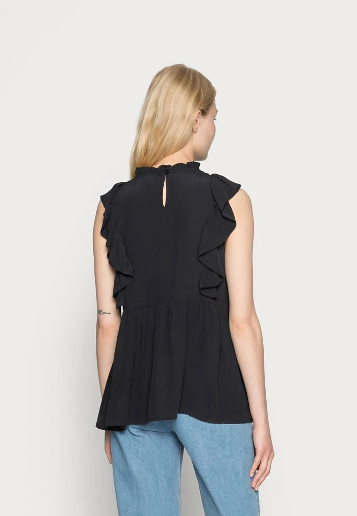 Edc By Esprit BLOUSE - Blouse - Black 3 Edc By Esprit BLOUSE - Blouse - Black - Image 3