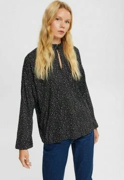Edc By Esprit Blouse - Black -edc by Esprit Shop dcebbacf7a1f436aa89287d7b99bbe2e