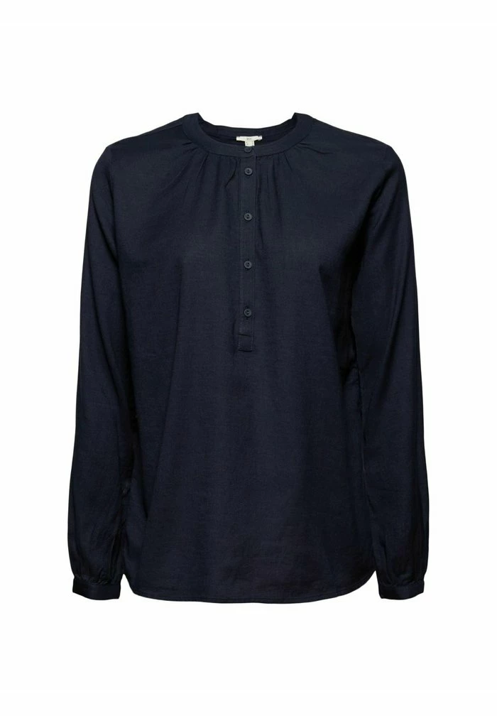 Edc By Esprit HENLEY - Blouse - Navy 7 Edc By Esprit HENLEY - Blouse - Navy - Image 7