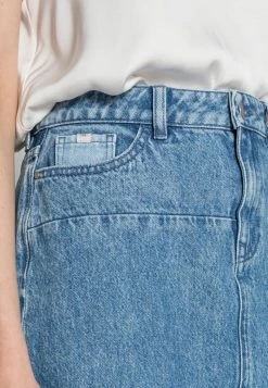 Edc By Esprit SKIRT - Denim Skirt - Blue Medium Wash -edc by Esprit Shop de740be1fbad451b8b44fa9663049187