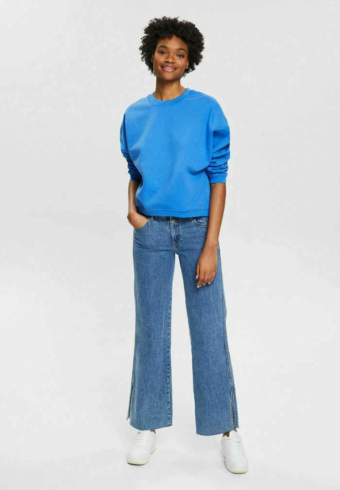 Edc By Esprit COORDINATE CREWNECK - Sweatshirt - Ink 2 Edc By Esprit COORDINATE CREWNECK - Sweatshirt - Ink - Image 2