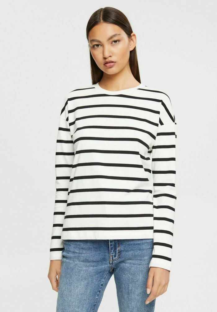 Edc By Esprit Long Sleeved Top - Black 1 Edc By Esprit Long Sleeved Top - Black