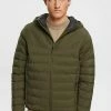 Edc By Esprit Light Jacket - Dark Khaki
