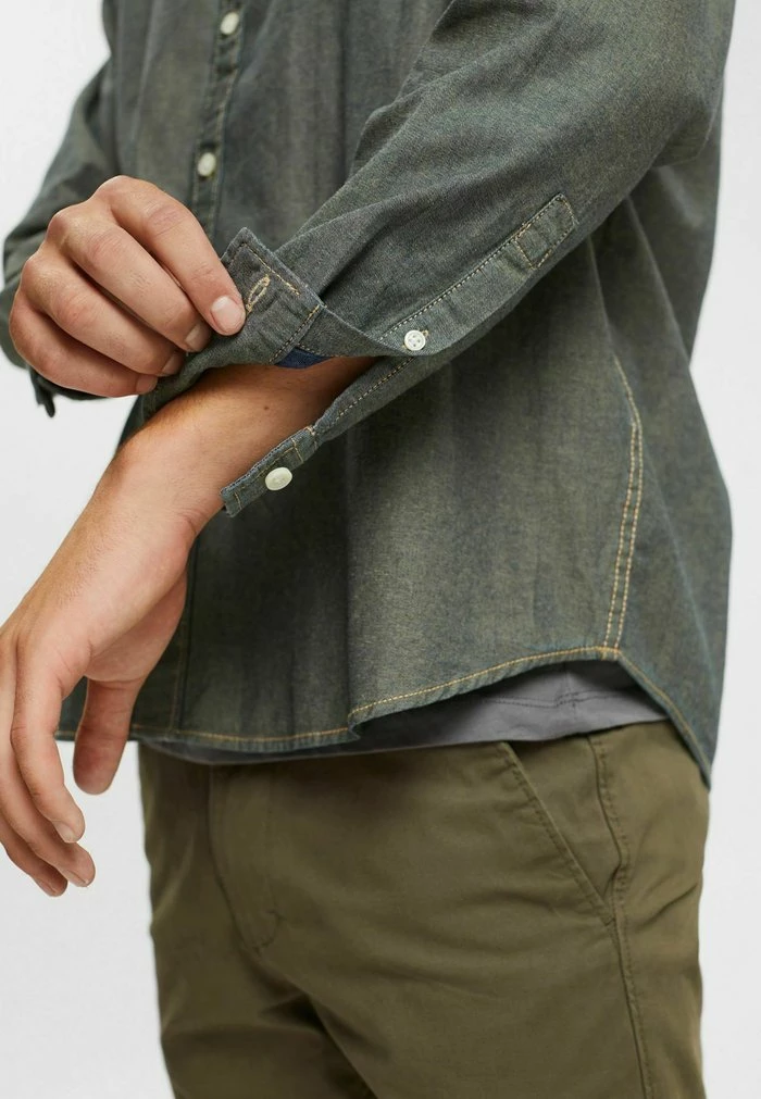 Edc By Esprit Shirt - Sand 4 Edc By Esprit Shirt - Sand - Image 4