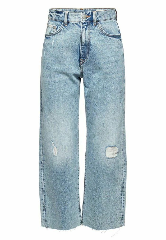 Edc By Esprit Straight Leg Jeans - Blue Light Washed 6 Edc By Esprit Straight Leg Jeans - Blue Light Washed - Image 6