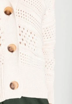 Edc By Esprit VNECK CARDIGAN - Cardigan - Off White -edc by Esprit Shop e1f2a63db8da45b8875080f36c469941