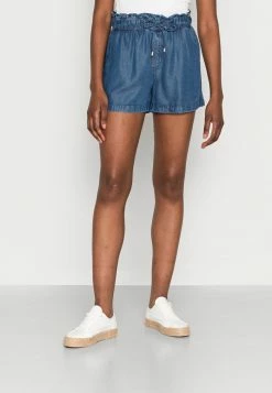 Edc By Esprit TENCEL - Shorts - Blue Medium Wash