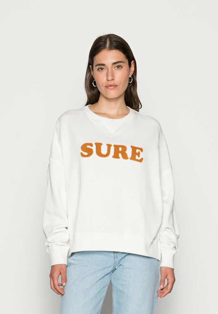 Edc By Esprit Sweatshirt - Off White 1 Edc By Esprit Sweatshirt - Off White