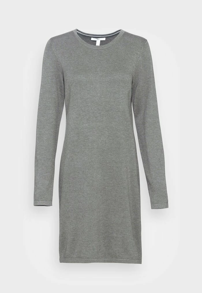 Edc By Esprit DRESS - Jumper Dress - Grey Medium 4 Edc By Esprit DRESS - Jumper Dress - Grey Medium - Image 4