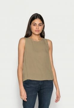 Edc By Esprit Top - Light Khaki