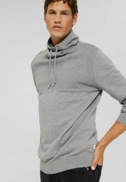 Edc By Esprit FUNNEL - Jumper - Medium Grey -edc by Esprit Shop e4835916a1fd4efdb947f68c3f258e6f