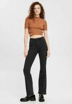 Edc By Esprit Flared Jeans - Black Dark Washed 12 Edc By Esprit Flared Jeans - Black Dark Washed -edc by Esprit Shop e494cb7752434fa18e229f58c0ce892e