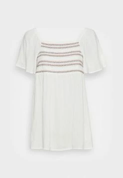 Edc By Esprit SMOCK BLOUSE - Blouse - Off White -edc by Esprit Shop e497dc3bc87a44ee9553c7f26ef9bac8