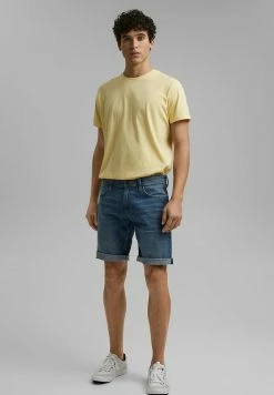 Edc By Esprit Denim Shorts - Blue Medium Washed -edc by Esprit Shop e4b334ed5e1f4b409e23a2130e67730b